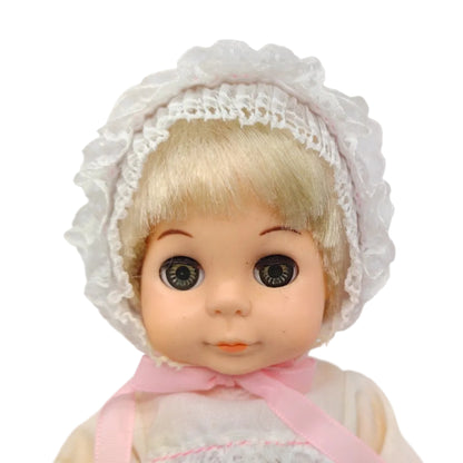 Playmates 1980s Tiara Dolls Baby Dear 8" doll