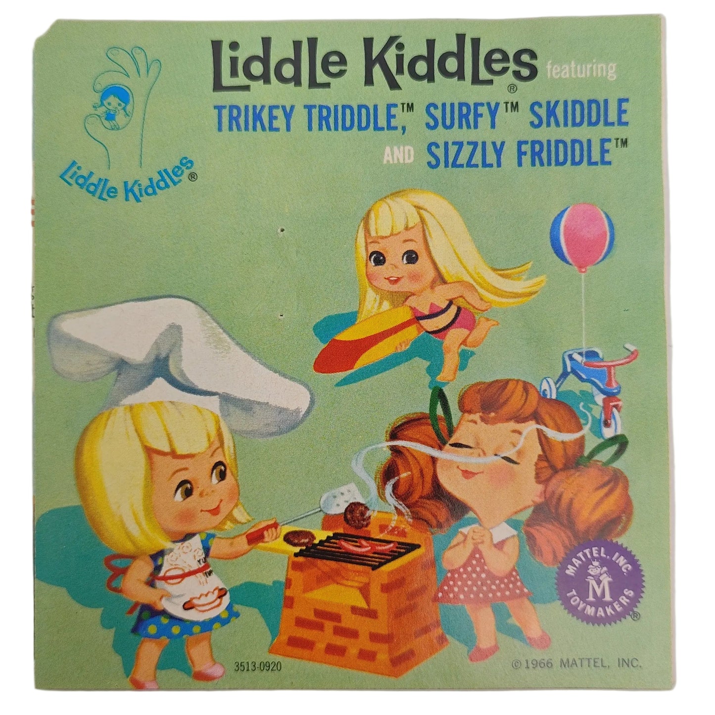 Mattel Liddle-Kiddles 1966 Funny Book Comics