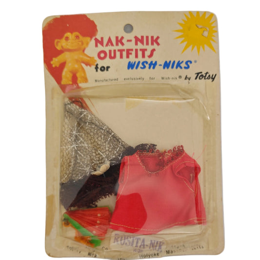 Totsy Nak-Nik Outfits for Wish-niks 3" Troll Fashion A311 Rosita-nik NRFB