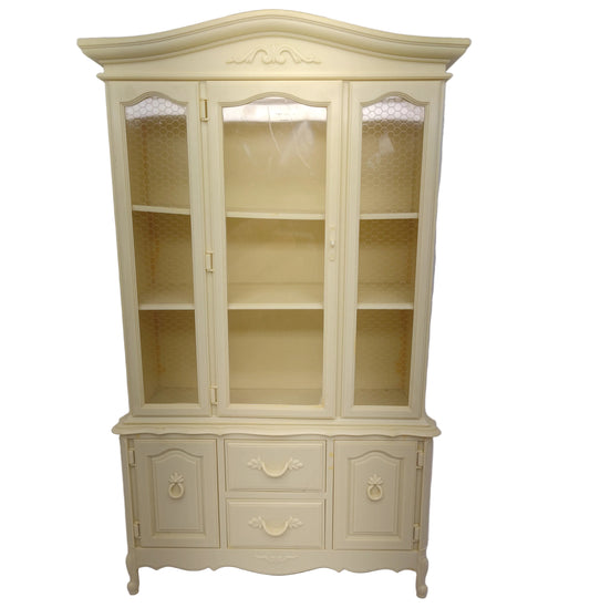 Marx Sindy 1978 Buffet (Breakfront - China Cabinet - Hutch Display Cabinet)
