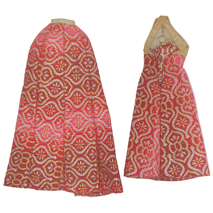 Mattel Barbie 1978 SuperStar Barbie Brocade Shine for TV Time Coat and Dress