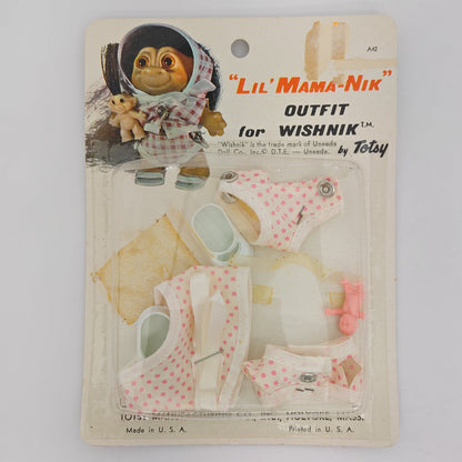 Totsy Wishnik 3" Troll Fashion A42 Lil' Mama-nik NRFB