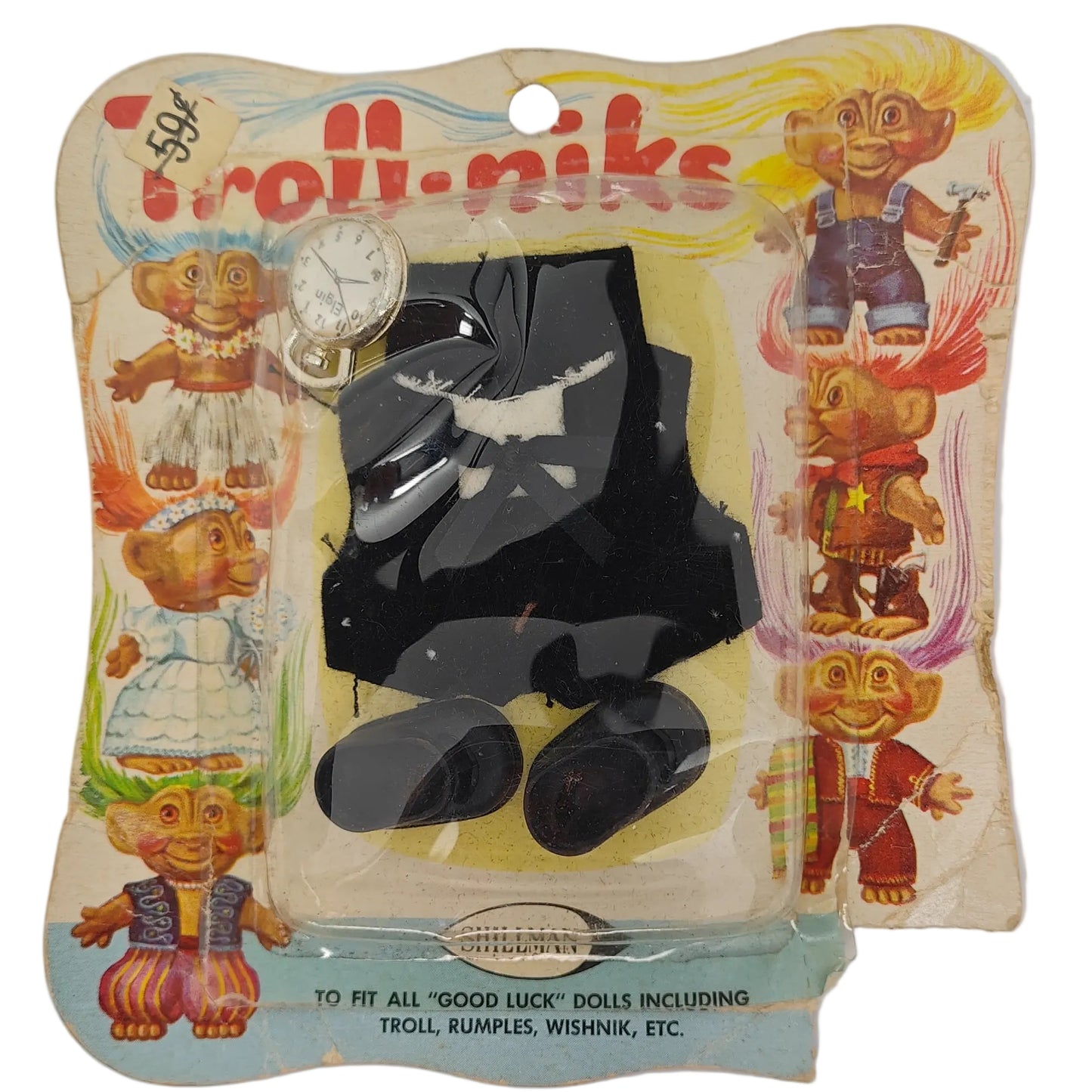 Shillman Troll-niks Troll Fashion 3" Groom? Tuxedo? Suit? outfit in package