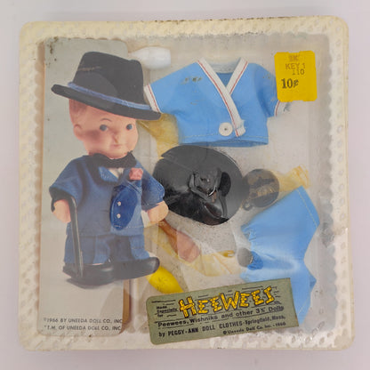Uneeda 1966 Hee Wees Troll 3.5" Doll Outfit Bowling Set NRFB