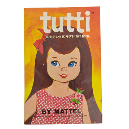 Mattel Tutti 1965 Booklet
