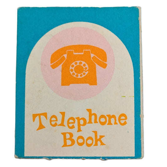 Mattel Barbie 1964 Dream Kitchen/Dinette Telephone Book