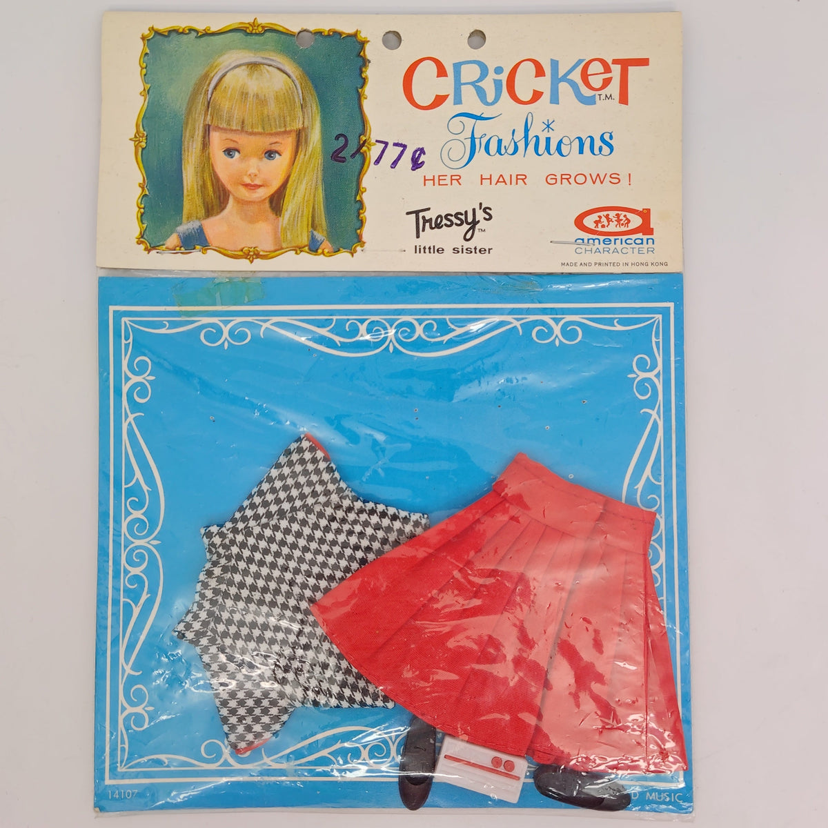 American Character Tressy's Little Sister Cricket Mad Music with Package