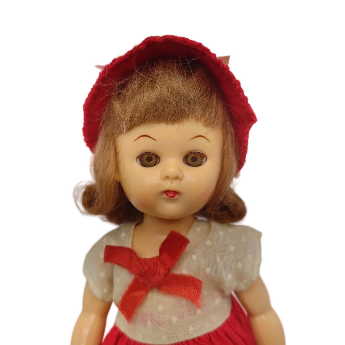Beehler Arts Company Virga 1950s 8" Pam walking doll Blond