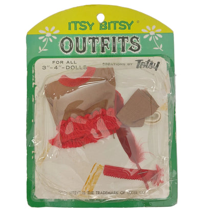 Totsy 3" Fashion for Eegee Itsy Bitsy Doll Native American NRFB