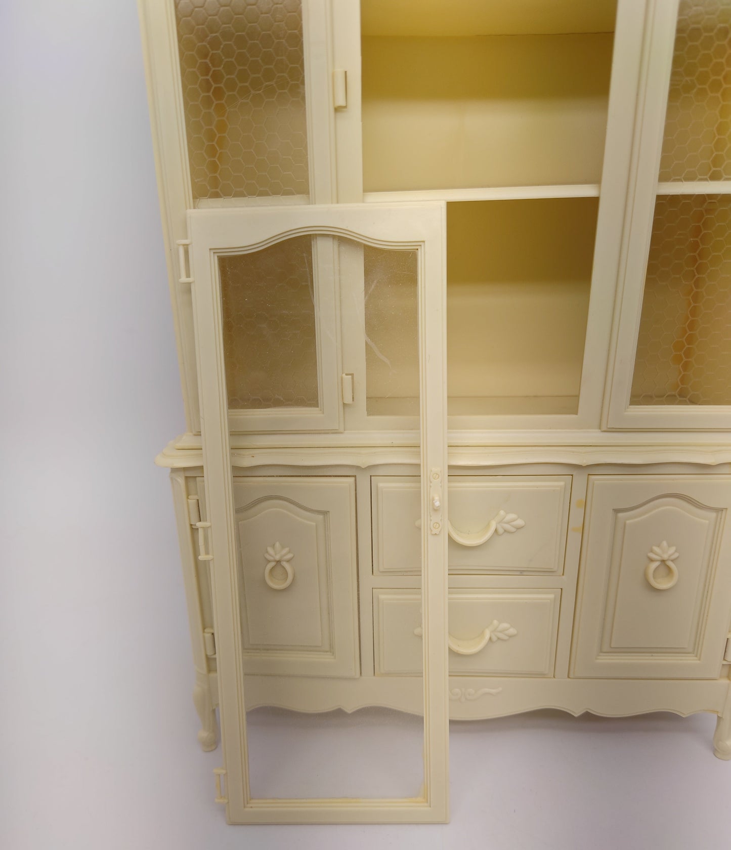 Marx Sindy 1978 Buffet (Breakfront - China Cabinet - Hutch Display Cabinet)