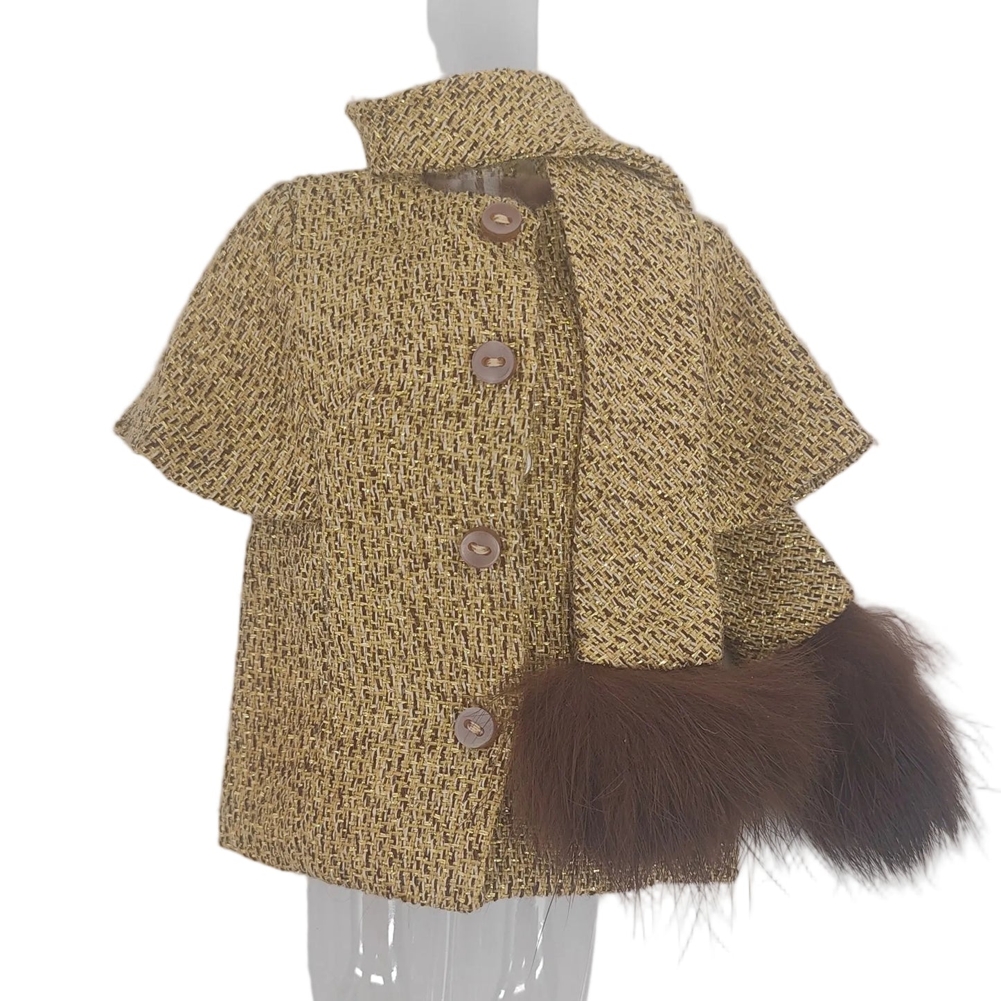 Mattel Barbie 1965 #1647 Gold 'N Glamour Jacket