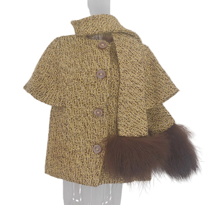 Mattel Barbie 1965 #1647 Gold 'N Glamour Jacket