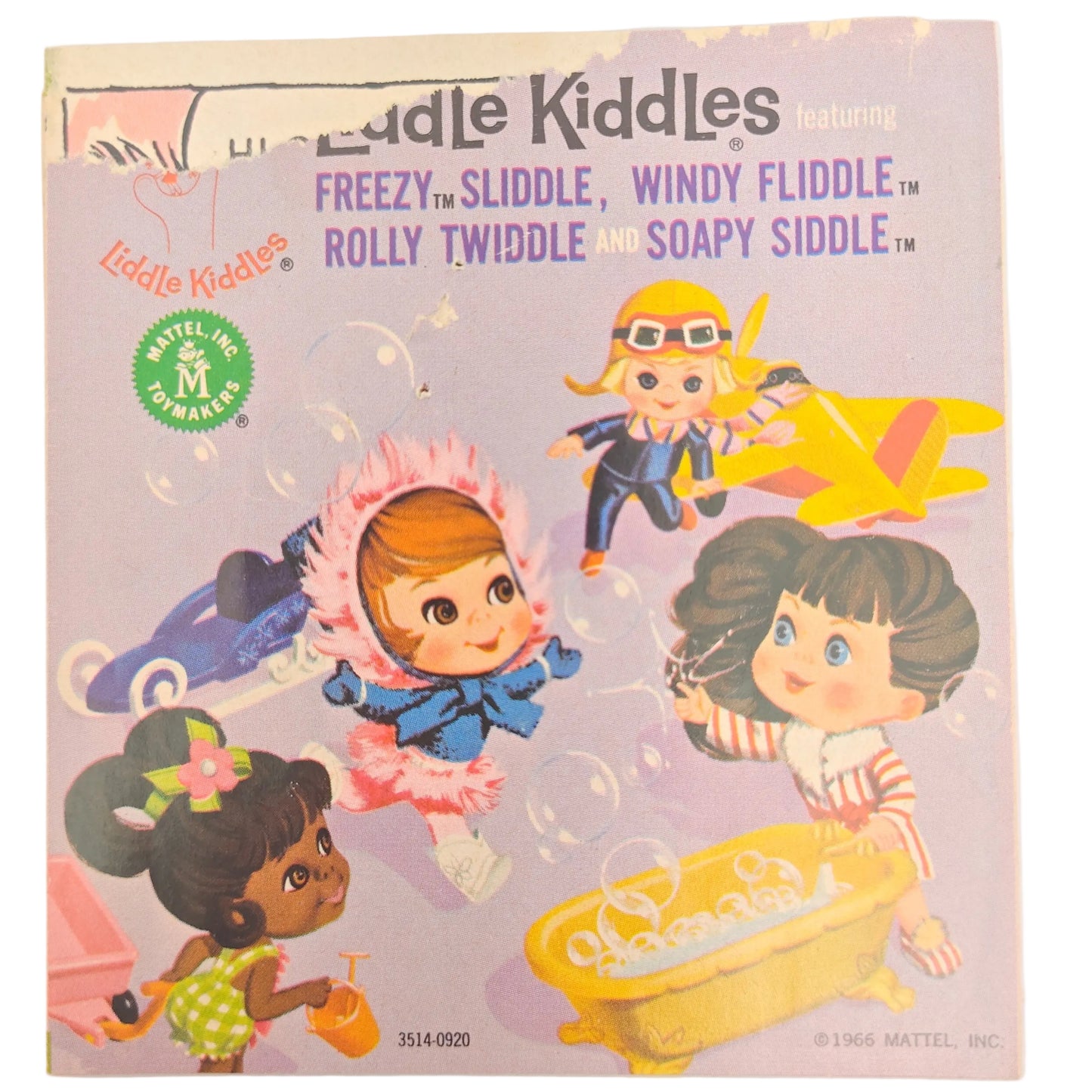 Mattel Liddle-Kiddles 1966 Funny Book Comics