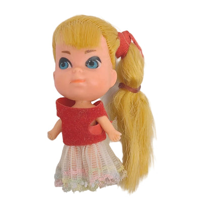 Mattel Liddle-Kiddles 1968 Lorna Locket Doll and Outfit