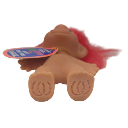 Uneeda 1991 Good Luck Wishnik Troll 3" doll