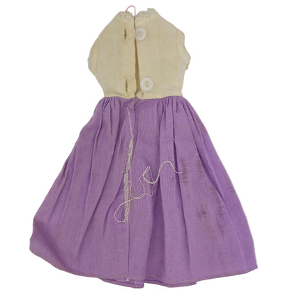 Horsman 1964 Walt Disney's Mary Poppins Dress (Purple & White version)