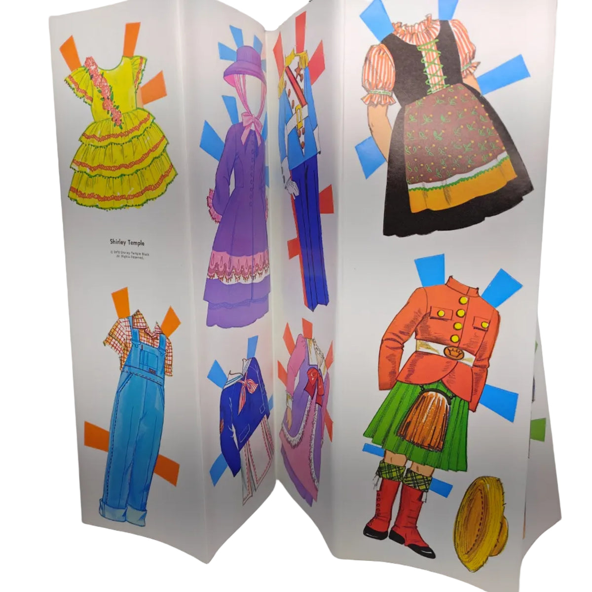 Whitman Shirley Temple Paper Doll in Box