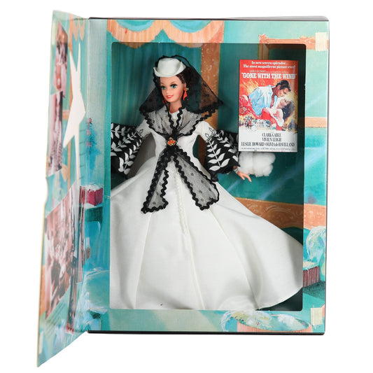 Mattel Barbie 1994 Hollywood Legends Collection Gone with the Wind Scarlett O'Hara (white dress) NRFB