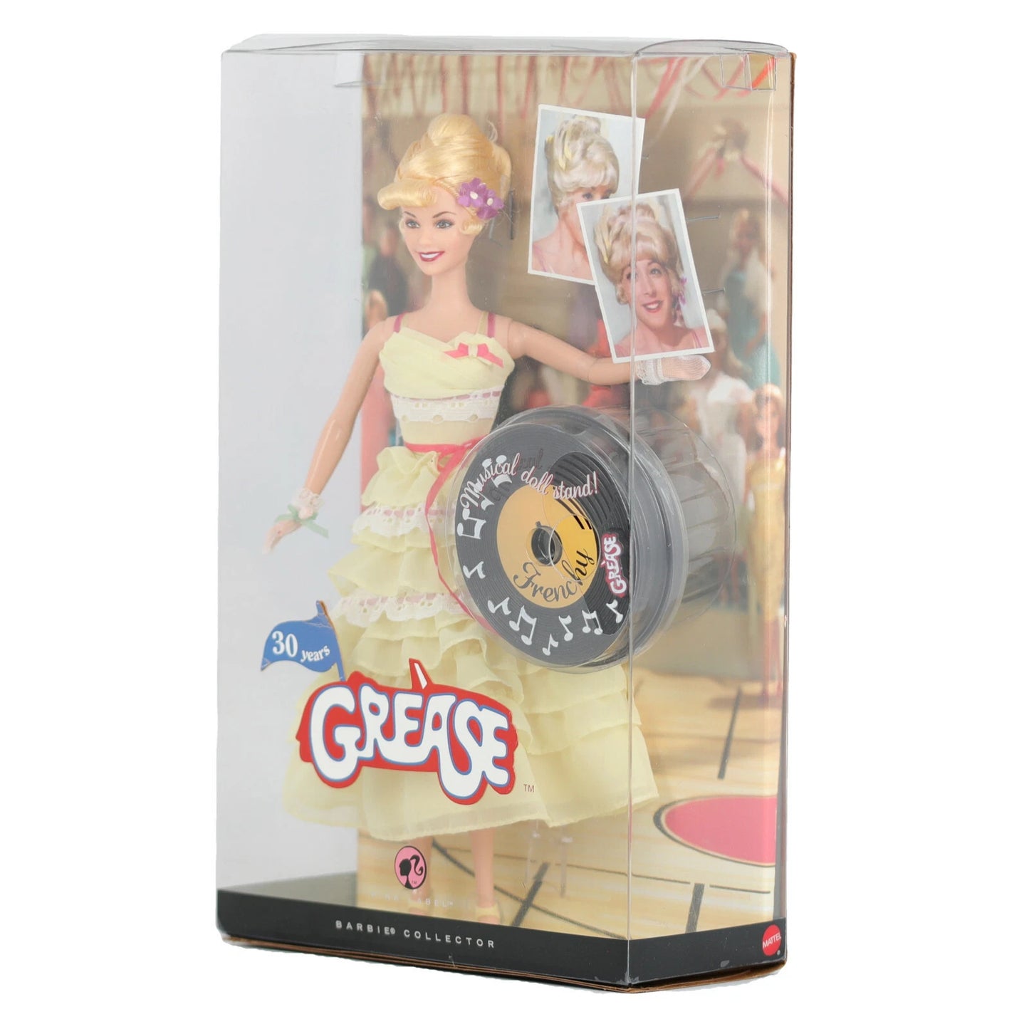 Mattel Barbie 2008 Grease Frenchy Barbie Doll Pink Label Doll NRFB