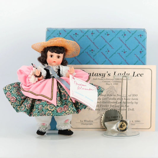 Madame Alexander 1990 Fantasy's Lady Lee #442 8" Doll LE Doll Finder's Fantasy 84/350