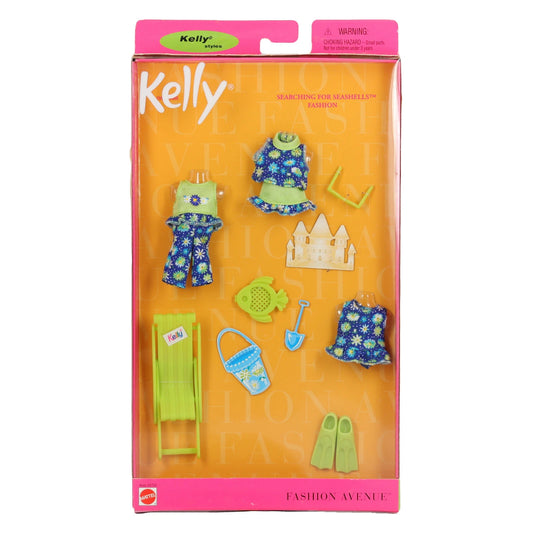 Mattel Kelly 2001 Fashion Avenue Searching For Seashells Fashion NRFB