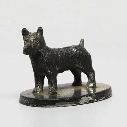 Vintage Cast Metal Terrier Japan 2" x 2.5"
