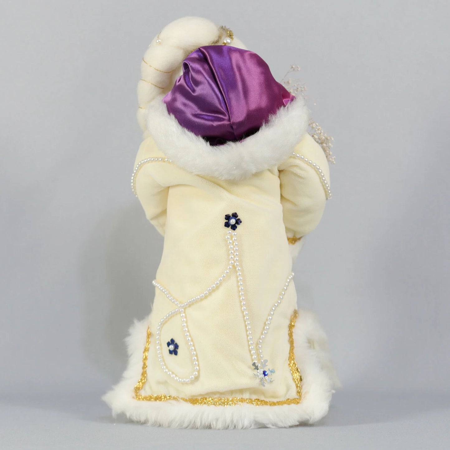 Snow Queen Plush with Porcelain Face