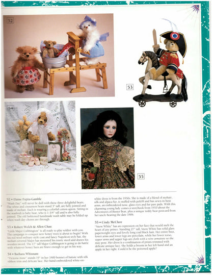 Disney Doll and Bear Convention 1993 OOAK Cindy McClure "Snow White" 27" doll