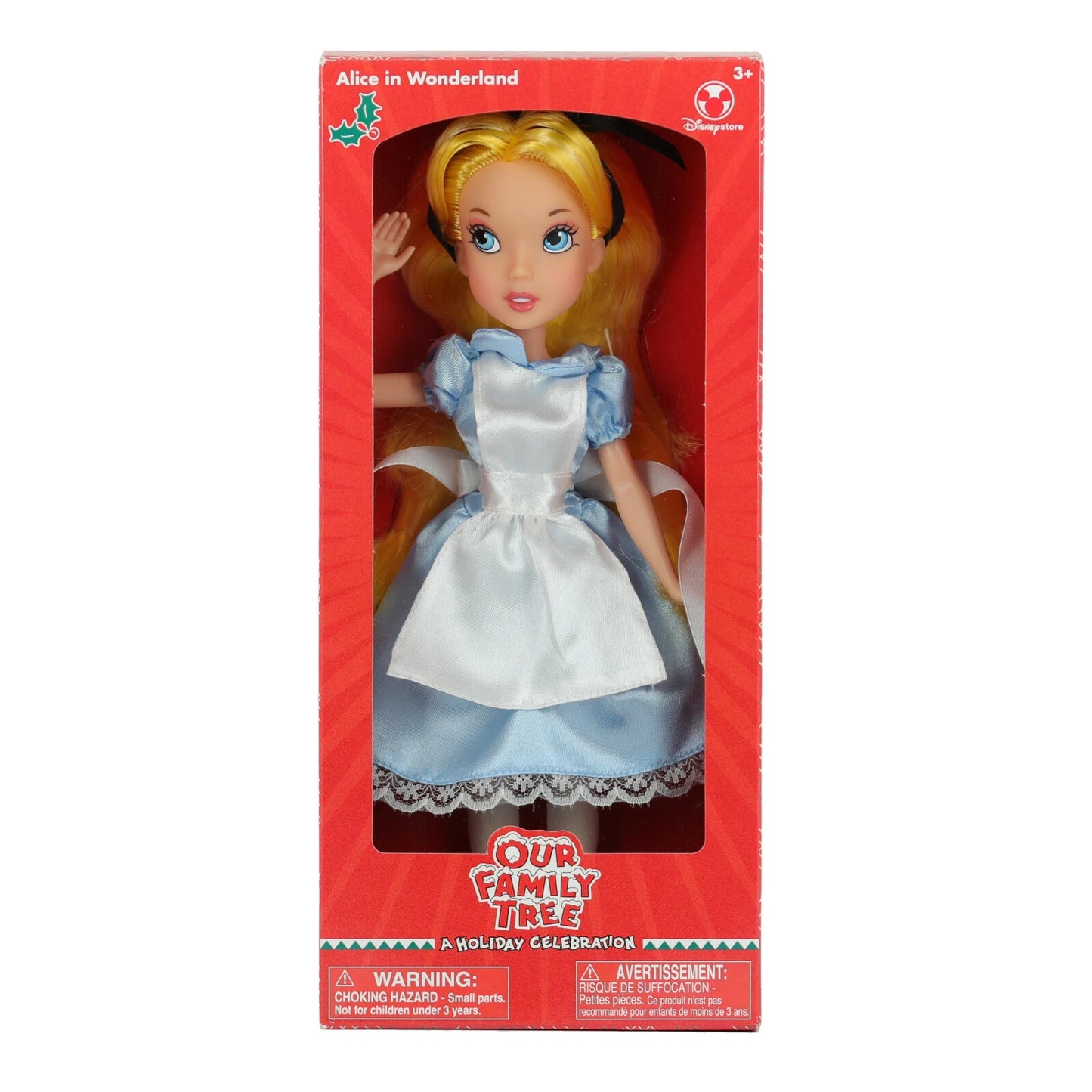 Disney Store Our Family Tree Alice in Wonderland 11" doll NRFB