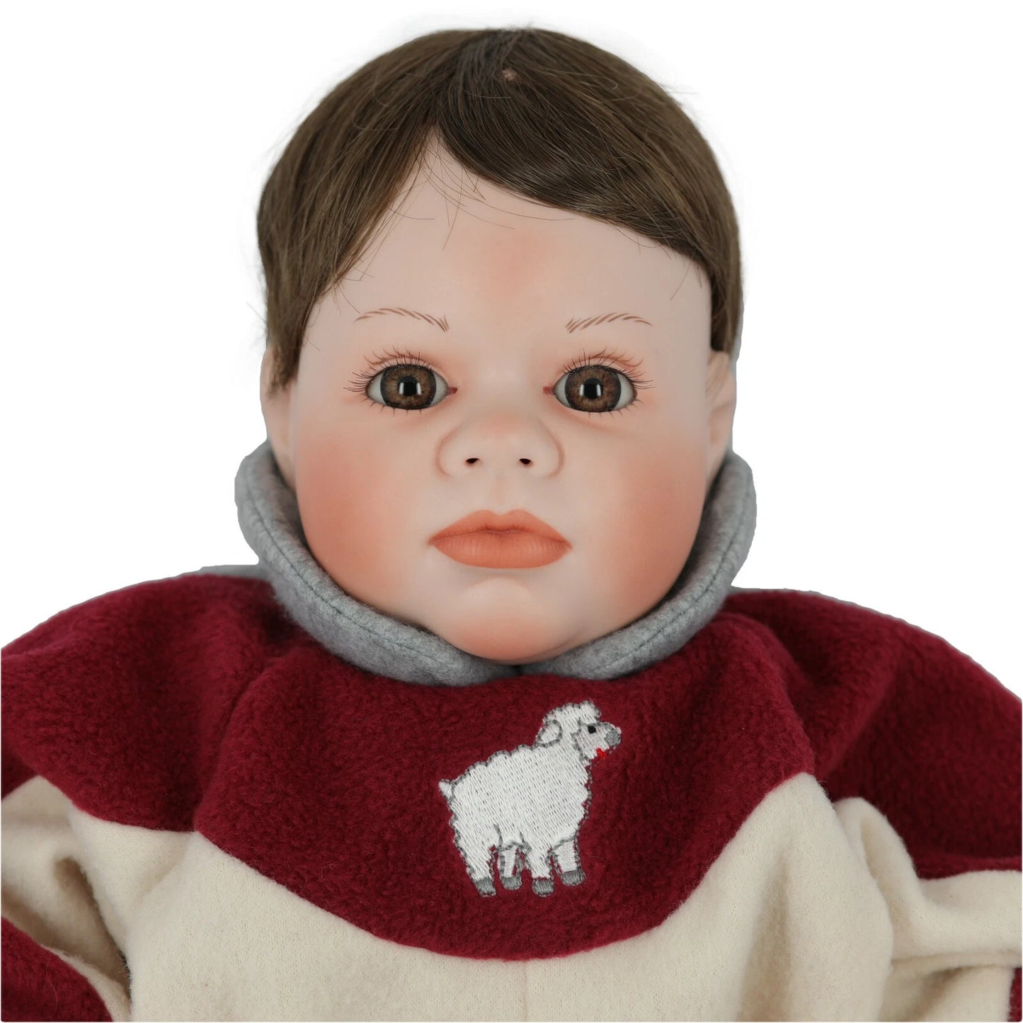 Lee Middleton Little Lamb Porcelain Baby Doll 21" LE