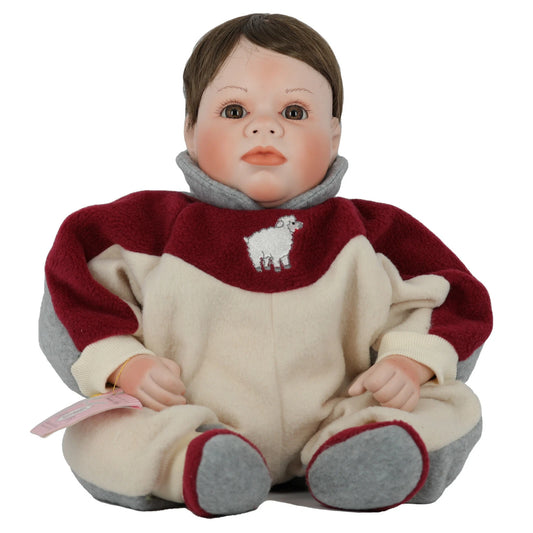 Lee Middleton Little Lamb Porcelain Baby Doll 21" LE