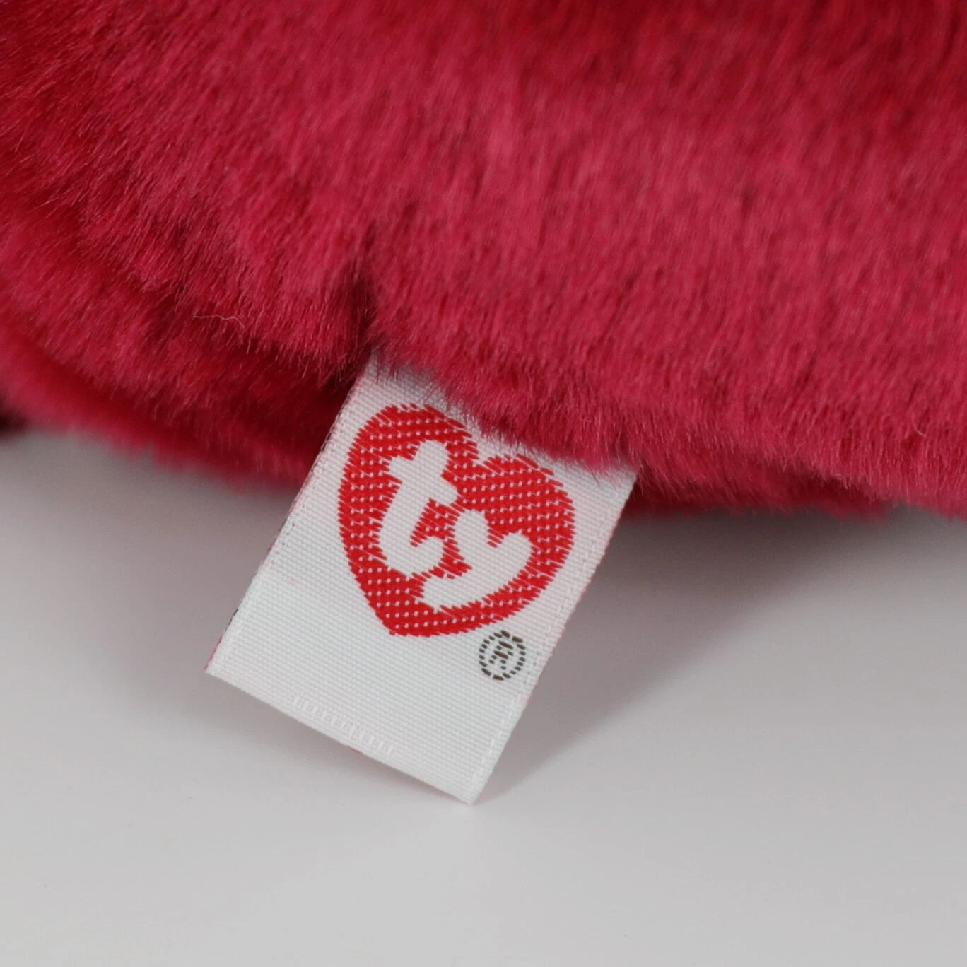 Ty Beanie Buddy 1998 Teddy (Cranberry)