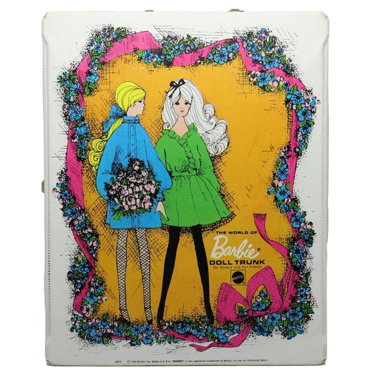Standard Plastic Production 1968 World of Barbie Trunk Double Case