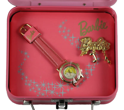 Fossil 1994 Pretty and Pink Numbered Barbie Watch MIB