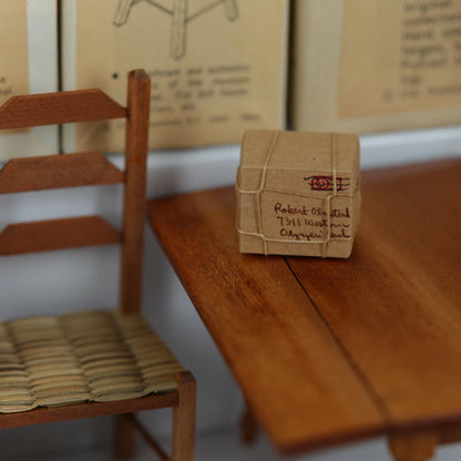 Shackman Doll House Furniture Hand Crafted Antique Replica Early Americana Made in Japan (Lot)
