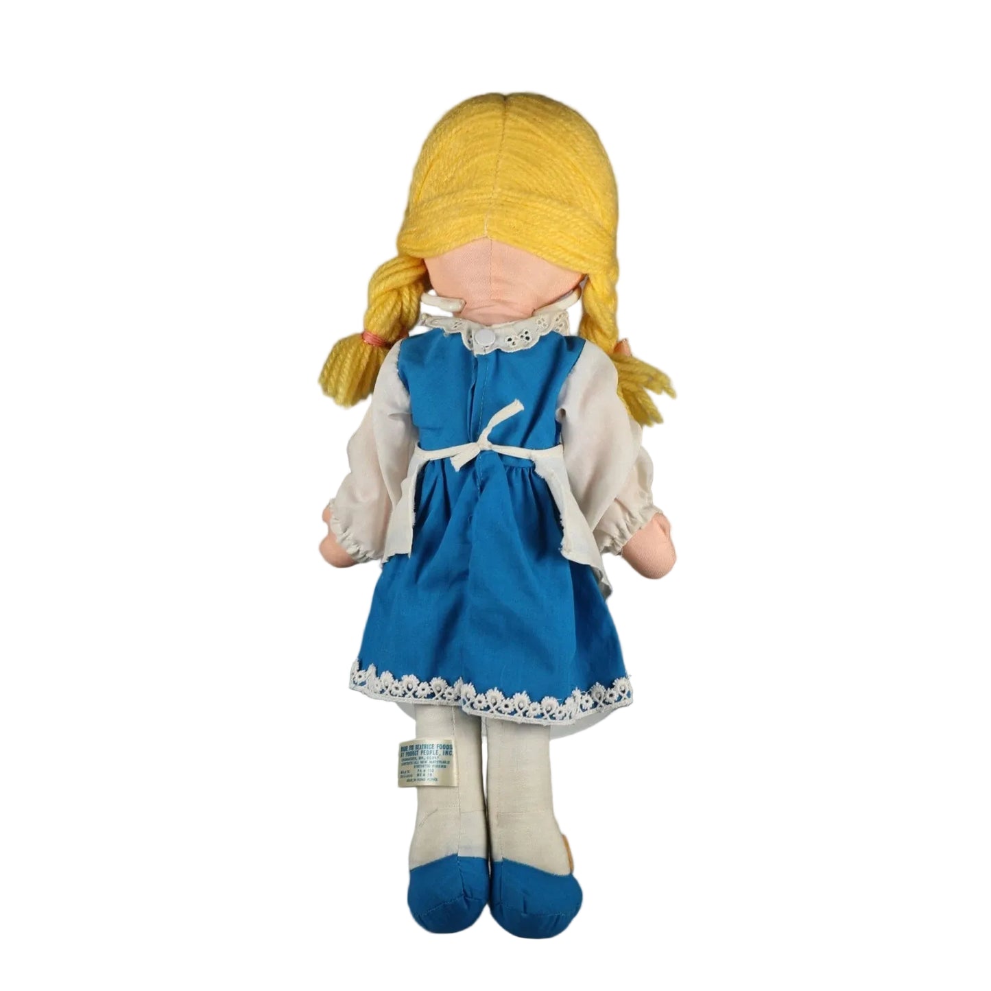 1977 Swiss Miss Hot Chocolate Advertising 17" Rag Doll