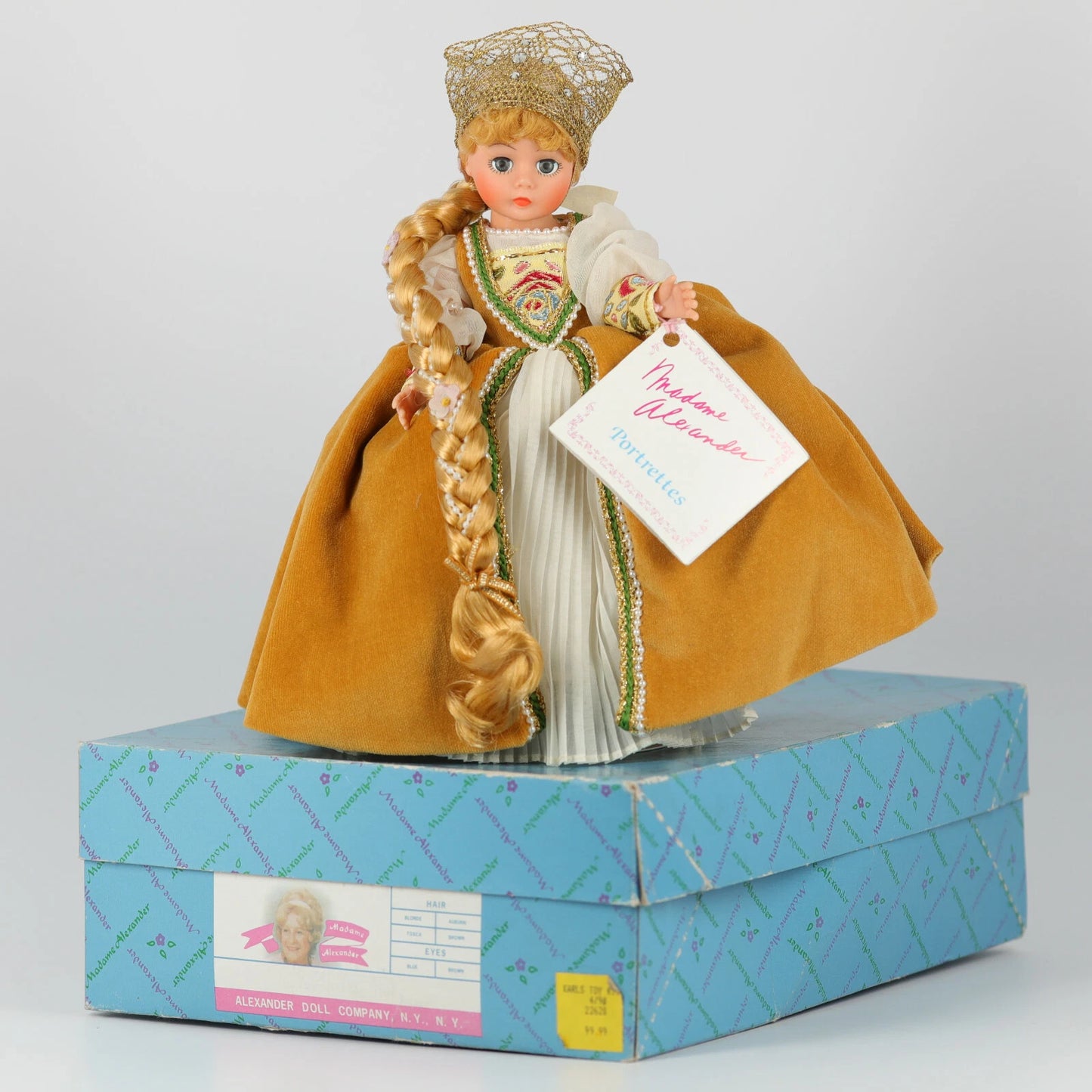 Madame Alexander Portrette Rapunzel 10" doll MIB