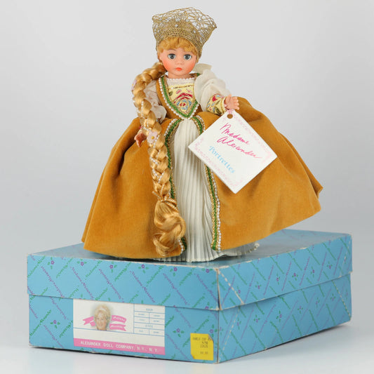 Madame Alexander Portrette Rapunzel 10" doll MIB