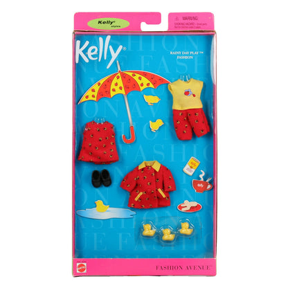 Mattel Kelly 2001 Fashion Avenue Rainy Day Play Fashion NRFB