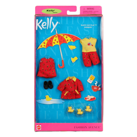 Mattel Kelly 2001 Fashion Avenue Rainy Day Play Fashion NRFB