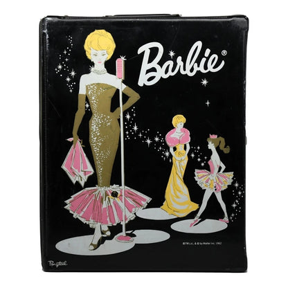 Standard Plastic Production 1963 Barbie and Ken Case "Enchanted Evening" "Tuxedo" "Solo In The Spotlight"