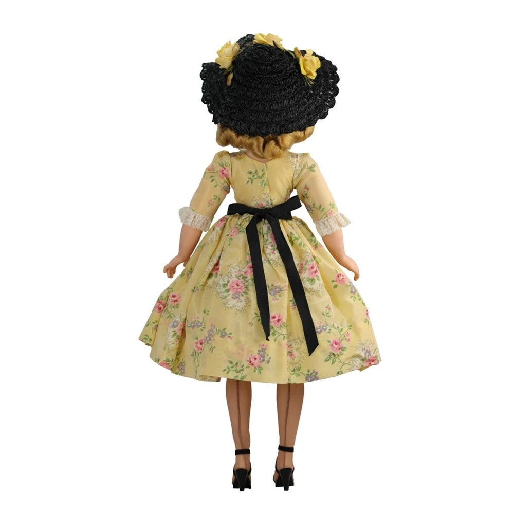 Madame Alexander Cissy Doll in Fashion #2120 Yellow Street Dress, Black Hat, Original Box
