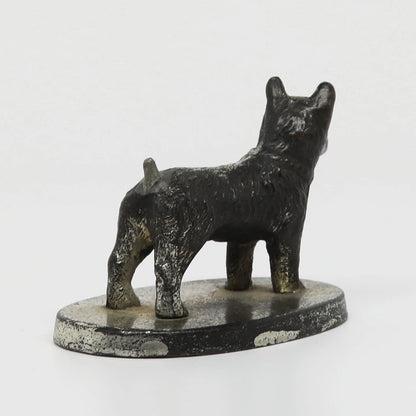 Vintage Cast Metal Terrier Japan 2" x 2.5"