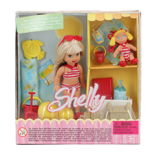 Mattel Kelly 2004 Beach Time "Shelly" Playset NIB EU Version