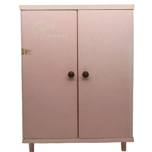 Vogue 1950s 8 inch doll Wooden Wardrobe