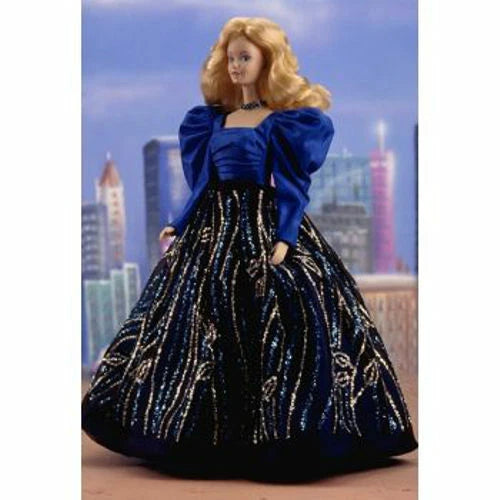 Mattel Barbie 1986 Blue Rhapsody Barbie porcelain doll